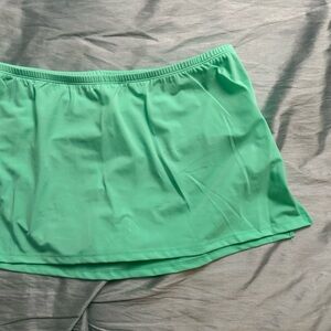 Eco-Friendly Mint Green Swim Skirt NWT Size 14